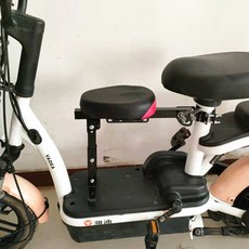 자전거 안장 보조 쿠션 안전 좌석 충격 흡수 시트 안장 의자 뒷안장, 레드 좌석 굵은관형