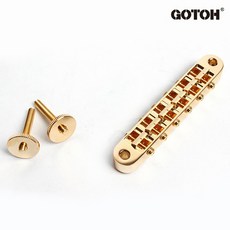 브릿지 Gotoh GE103BG GUITAR BRIDGE GOLD 골드, 단품, 1개