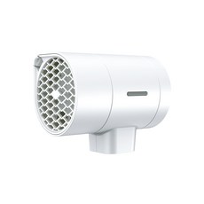 디알고 휴대용 충전식 무선 칫솔살균기 UVC LED 바람 건조 어린이안전제품 초경량 벽걸이 여행용 유치원 학교, 화이트, 충전식칫솔살균기