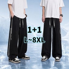 1+1 남자 여름바지 냉감바지 트레이닝 베이잉