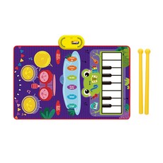 Musical mat 兒童爵士鼓腳踏琴音樂毯, 青蛙款袋裝80*50cm, 1套