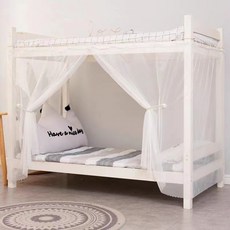 學生宿舍蚊帳 防蚊蚊帳 蚊帳學生宿舍上下鋪通用可穿桿單人床0.9米雙人床1.2m家用1.5/, 紫-裝飾邊+防塵頂【豪華款】加密,家用雙人床【1.5米寬適用】