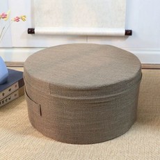 점핑 트램폴린 큐브 쿠션 기구 방방이 가정용, 라운드 카키