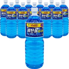 비스타 사계절용 에탄올 워셔액, 12개, 1.8L