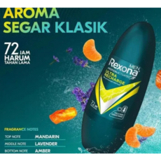 렉소나 데오드란트 남성용 땀냄새 제거 ULTRA RECHARGE REXONA deodorant roll 45 ml, 3개, 45g
