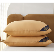 Connect LINK 프리미엄 5성급 호텔 배게, 2개, 베이지