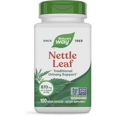 네이쳐스웨이 네틀 리프 435mg 베지테리안 캡슐, 1개, 100정