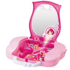 플레이 프린세스 가방 화장대 놀이세트, 혼합 색상, 1개