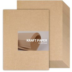 A4 크라프트지(Kraft Paper 110g) 내추럴브라운, 100개