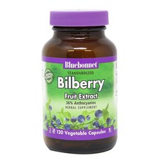 Bluebonnet 山桑子萃取素食膠囊, 120顆, 1罐