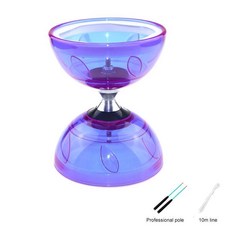 휴대용 요요 성인 피트니스 기어 노인 야외 실내 민첩성 운동, 1개, 4. Purple