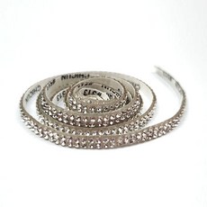 큐빅 테이프 데코 장식 큐빅줄 4.5mm 90cm 2P 세트, 11mm x 90cm 1P