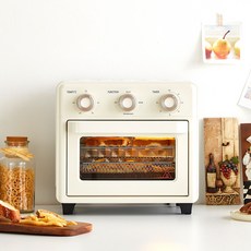 [MODERN HOUSE 중계점] 홈카페 감성 에어프라이어 12L LT0225001, CREAM (크림)