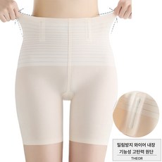 테오르 뱃살 압박 라인 보정 하이웨스트 속옷 여성용 거들 속바지 산후 몸매 보정 팬티
