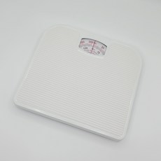 아날로그 체중계 파운드 동시표기 수동 기계식 눈금 M50340, 1개, 화이트