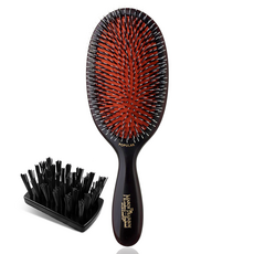 [메이슨피어슨 공식판매처] 파퓰러 브리스틀&나일론 헤어브러시 BN1, 블루, 1개