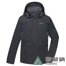 ATUNAS 歐都納 男款防水透氣羽絨兩件式保暖外套A1GA2227M黑灰/登山屋 送毛襪
