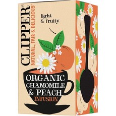 유기농 허브티 카모마일 복숭아 20개, 1