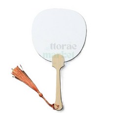 옵트샵 DIY 손부채 원형 종이부채