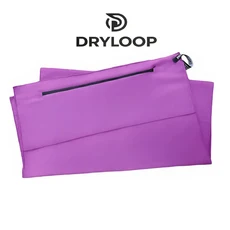 지퍼 포켓이 있는 피트니스 트레이닝 타월 - 헬스장 운동 크로스핏 스포츠용 건조 땀 흡수 다색, 03 보라색