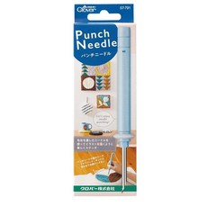 又敗家@日本製Clover可樂牌十字繡打孔針Punch Needle戳針57-791(4種長度可調)打孔器適毛線打孔刺繡, 1個