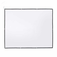 LUNAMAY 프로젝터스크린 캠핑용빔스크린 이동형 빔프로젝터 스크린 240X180CM4:3비율