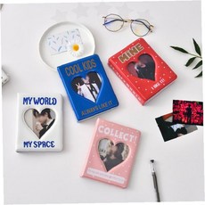 아이돌 굿즈 정리 투명 포켓 앨범 2단 수납 케이스 팬덤 트레이딩 카드 보관함, 상세페이지 참조, 3콜렉트북2단-월드