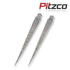 피츠코 테어퍼게이지 PTC-700A 틈새게이지 홈 구멍 내경측정 데퍼게이지, 1개