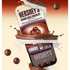 허쉬 크리미 밀크초콜릿 틴케이스, 5개, 50g