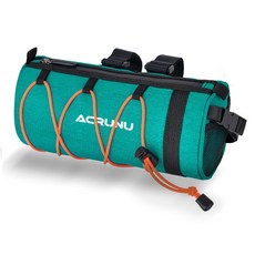 아크루누 자전거 핸들 프레임 안장 새들백 가방 CTB01, 1개, 스카이그린
