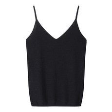 르샵 여성용 데일리 브이넥 뷔스티에 니트 DQ2KT028A