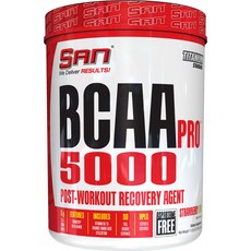 SAN BCAA Pro胺基酸粉 5000 不含阿斯巴甜, 335g, 1罐