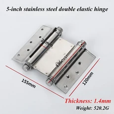 더블 액션 스프링 힌지 살롱 카페 도어 스윙 도어, 01 5 inches