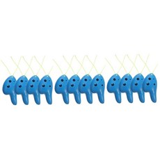 12 Pcs Kids Mini Ocarina Ocarina Practice Instrument Plastic Classical 6 Hole Beginner Kids Portab, 12 Pcs Kids Mini Ocarina Ocari