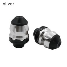 전동킥보드 슬라이더 컵 충돌 방지 프로텍터 충격 방지 Kaabo Vset Kugoo 제로 전기 스쿠터 액세서리 장식, silver-2, 1개