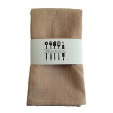 이소품 린넨 키친크로스 주방행주 테이블매트 40x40, 1개