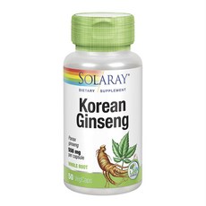 SOLARAY 韓式人蔘膠囊 550mg, 50 件, 1個