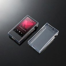 13534173 고급 보관 케이스 헤드폰 이어폰 호환 이에 적합한 iRiver AstellKern SP3000M용 소프트 클리어 TPU 보호 쉘 스킨 커버방진 플러그 1세트 포, 클리어 케이스와 더스트 플러그, 1개