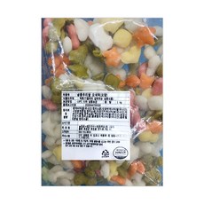 우리쌀 오색 모양떡 1kg, 1개