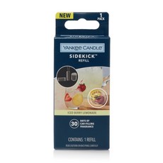 【蠟燭森林】Yankee Candle 汽車 車用芳香 補充塊 仲夏之夜/仲夏夜之夢 巴哈馬微風 純淨棉花, 1個, 冰莓檸檬水,兩入
