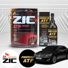 제네시스(08~11.04) 3.3/3.8 MPI 가솔린 지크 ATF 멀티 미션오일 20L+프로텍 미션보호제