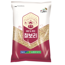농협 [25년산 햇곡] 농협양곡 한토래 국산 찰보리쌀, 1개, 1kg 1개, 1kg