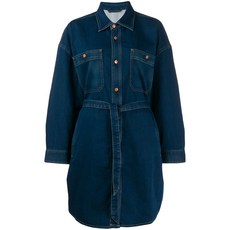 디젤 데님 셔츠 드레스
