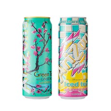 이젠서진 아리조나 아이스티 2종(그린티+레몬) 650ml x 24개, 1세트
