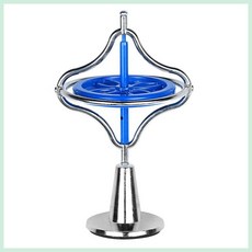 자이로스코프 스트레스 인센셥 회전 팽이 스트레스해소 균형 반중력, 블루