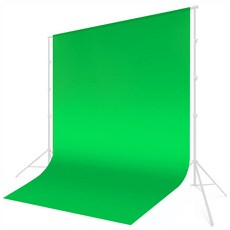 VISANG 大型拍攝背景布3*4m 綠色, 單品(綠), 1個