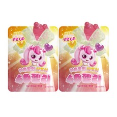 NEW 캐치티니핑 하츄핑의 사우어 4D젤리, 42g, 2개, 새콤한