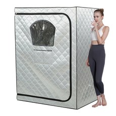 텐트 개인 키트 전신 대형 공간 스파 2 인용 룸 4L 스티머 개, 2) 2 Person Tent