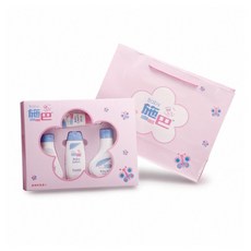 施巴 sebamed 嬰兒粉紅花語禮盒(小四件) ，溫和呵護寶寶肌膚，粉紅花語香氛帶來愉悅感受, 1個