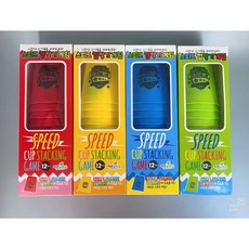 대양무역 스피드 컵쌓기 게임 12p, 랜덤색상, 2세트